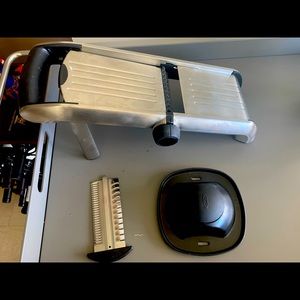 Crate and Barrel OXO stainless steel mando…